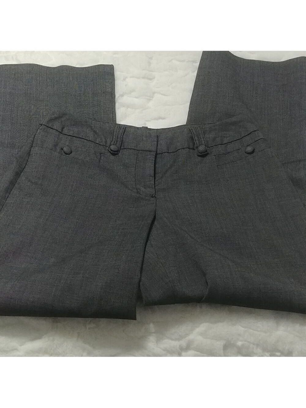 Worthington Stretch Grey/Black Dress Pants 6/28